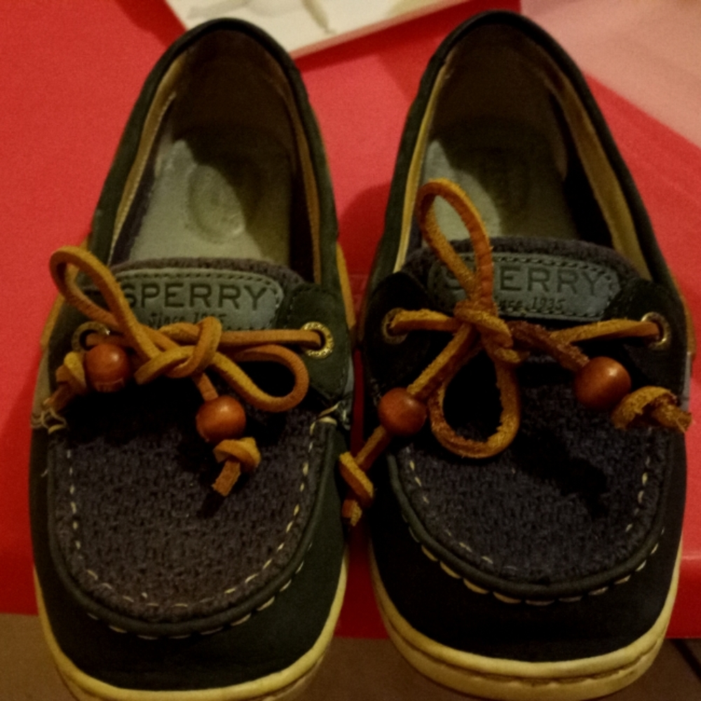 Blue Sperry shoes 8M
